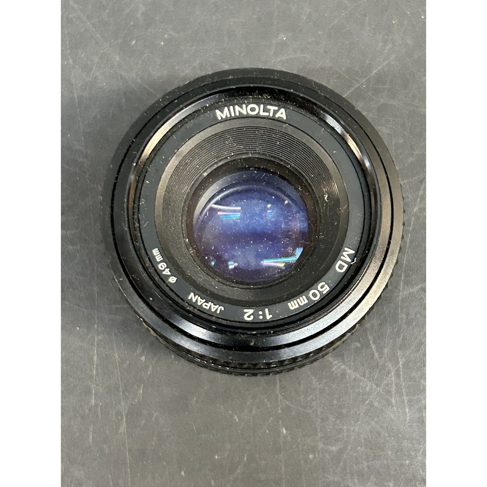 Minolta MD 50mm F/1:2 Manual Focus Prime Lens